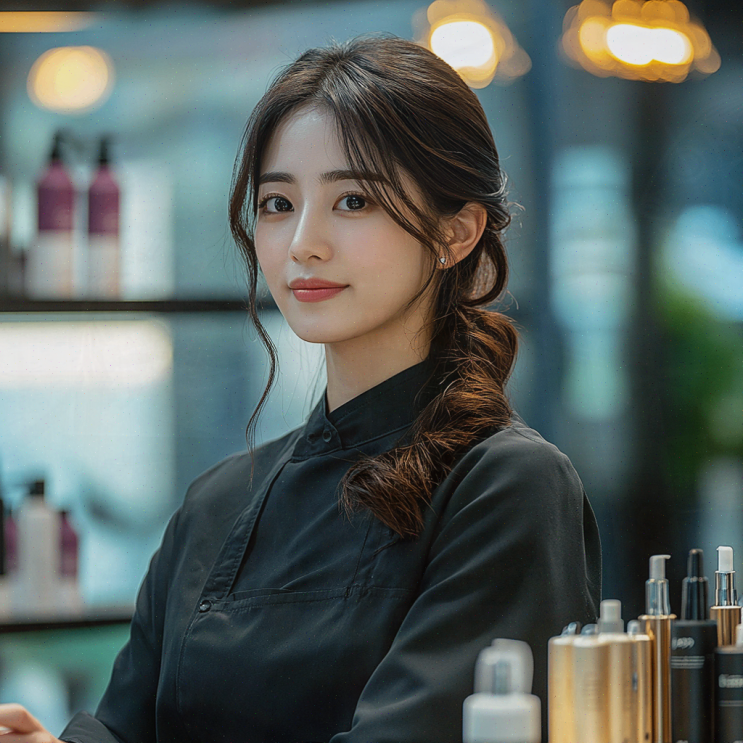  대구수성구미용실, 여유를 찾은 젊은 엄마의 오무선미용실 경험