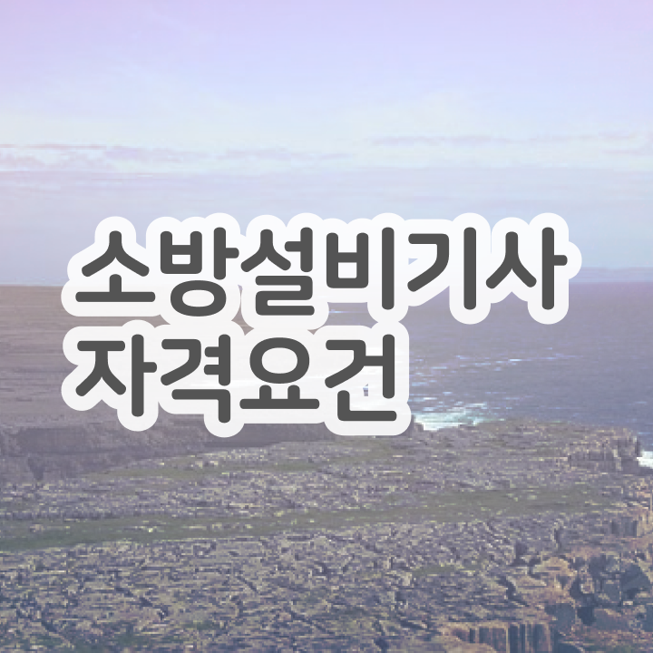  소방설비기사전기분야 , 소방설비기사 시험응시조건 인강으로 쉽고 빠르게 준비한 팁