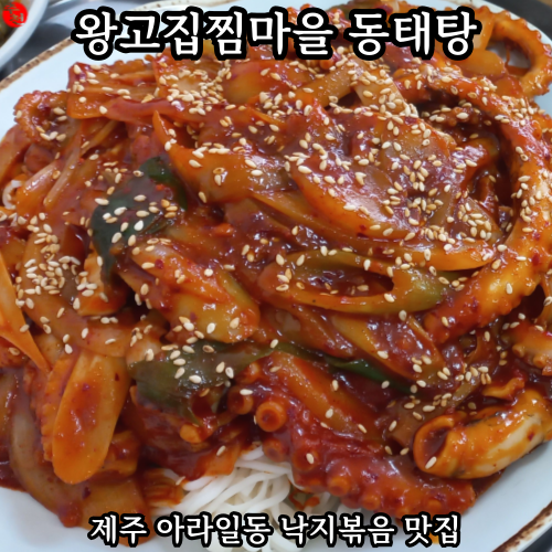 제주 아라동 내돈내산 낙지볶음 맛집 왕고집찜마을 동태탕