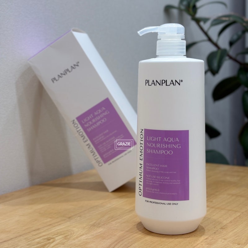 플랑플랑 라이트 아쿠아 너리싱 샴푸 1000ml 약산성 대용량샴푸
