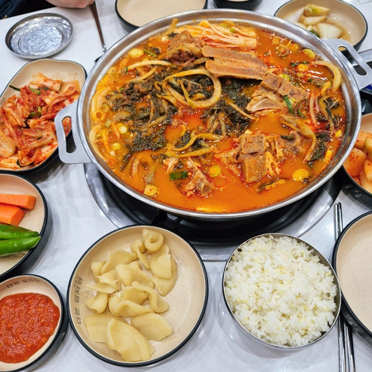 서산 감자탕 맛집 정다감 밥도둑 시래기 감자탕 찐후기
