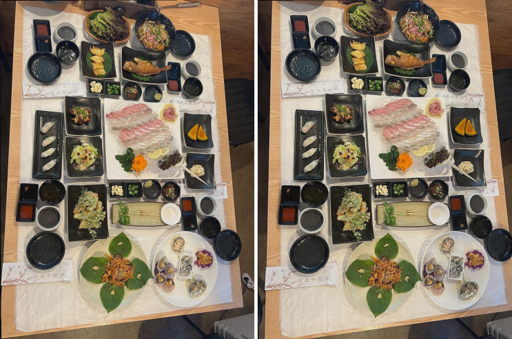  속초 맛집, 가족룸과 온돌방이 있는 신대륙횟집 대포항점
