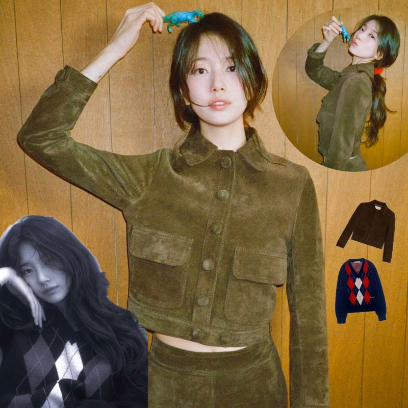 [헬로시모네] 수지 자켓 블루 FW25-SUZJBL