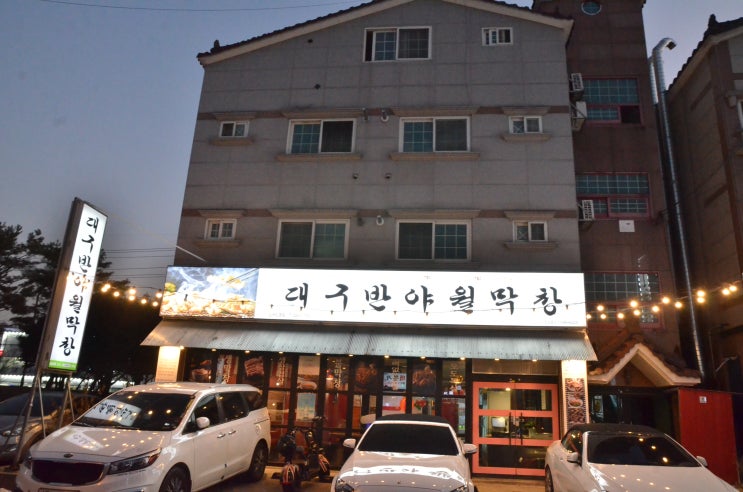  막창도 먹고 족발 대자 서비스까지  김해 진영 고기집 대구반야월막창 진영점