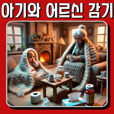 아기와 어르신 감기, 예방부터 치료까지 한 번에 정리!