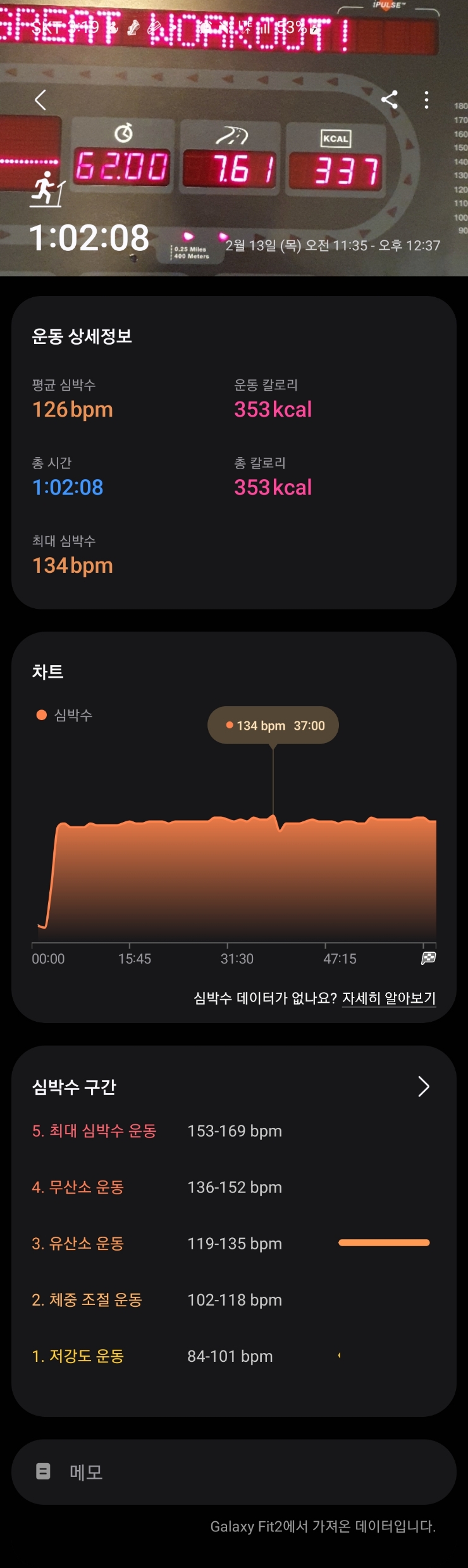  [런닝] 2/13일(목)_슬로우런닝