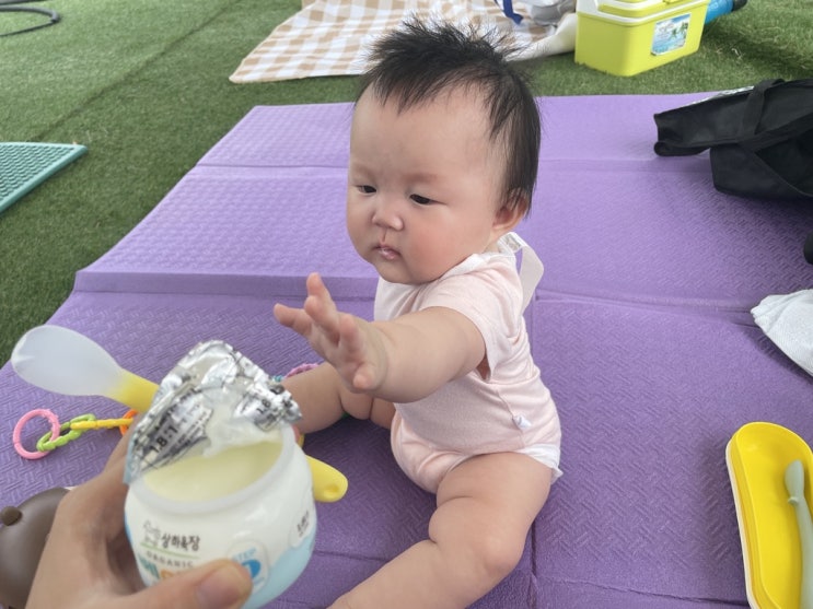  6개월 아기변비 토끼똥 에 좋은음식 우유 요거트