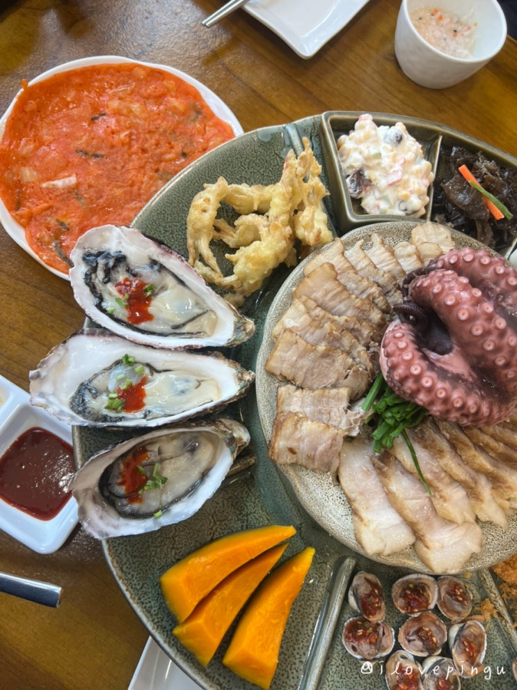  보쌈과 문어숙회까지 인천 계산동 맛집 다온황제해물문어보쌈 계산동점