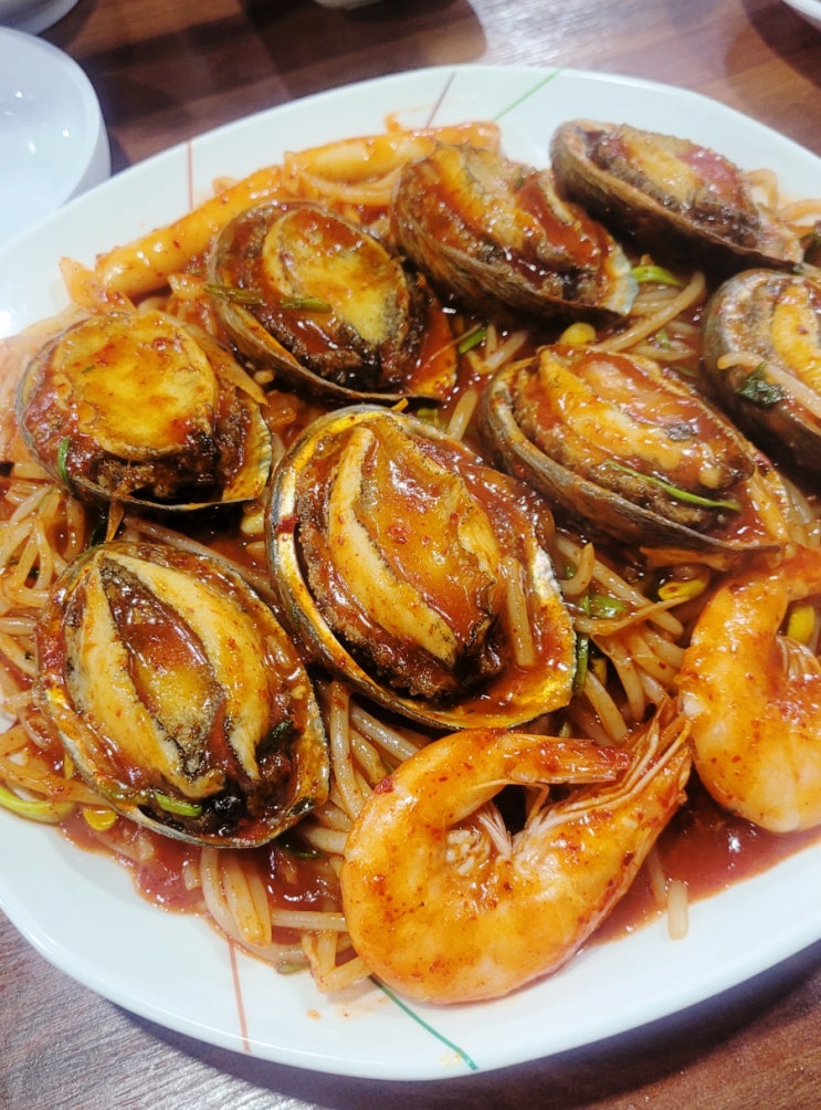 도봉산역맛집 완도황칠보쌈전복찜 진정한 완도 전복의 맛