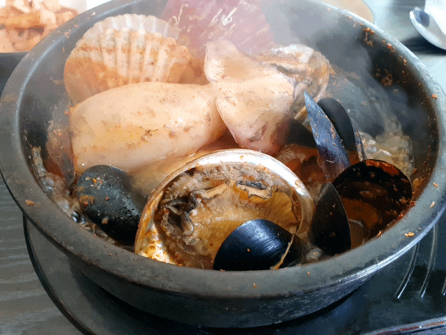  남위례역 맛집 제주도 해산물 요리는 해녀상경