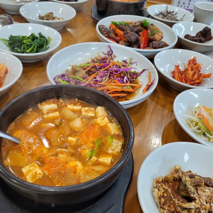  합천 해인사 맛집 정원식당 후기