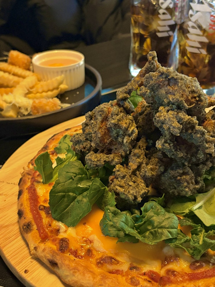  온일정 :: 범계소개팅, 분위기 좋은 피자맛집 요리주점