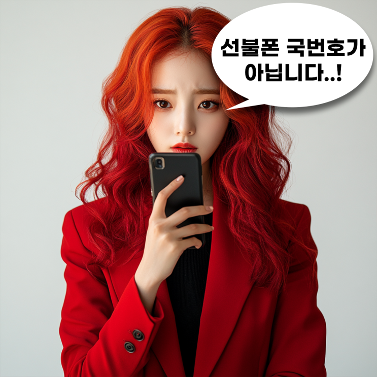  선불폰 국번호 알고 피해 방지하기 + 개통