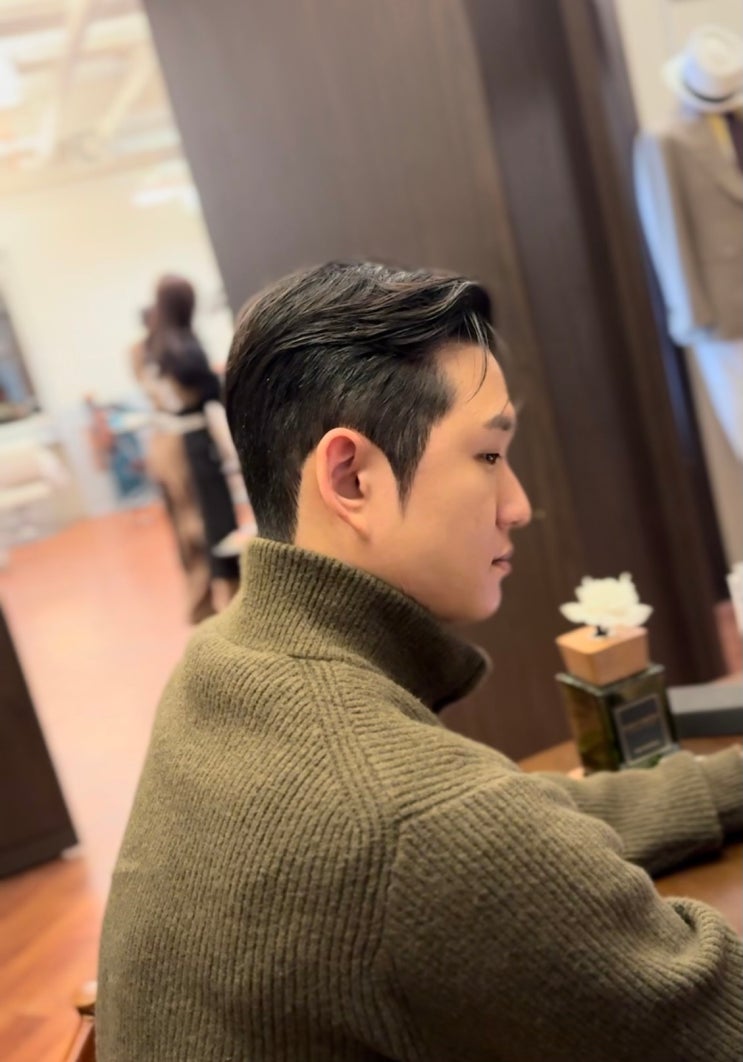  가천대 미용실이 추천하는 부드러움과 섹시함을 동시에 주는 댄디슬릭펌