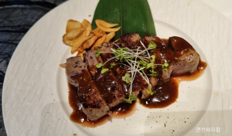  코타키나발루 제셀톤몰 맛집 엔소테판야끼 런치세트