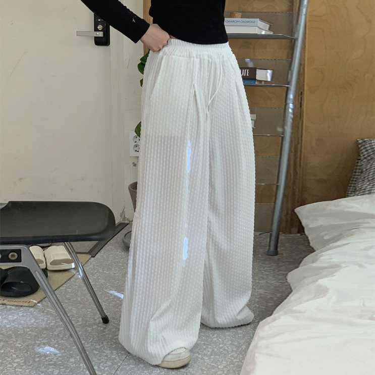  봄·가을 빅사이즈 루즈핏 와이드 힙합 바지, 편안한 착용감으로 스타일 완성!