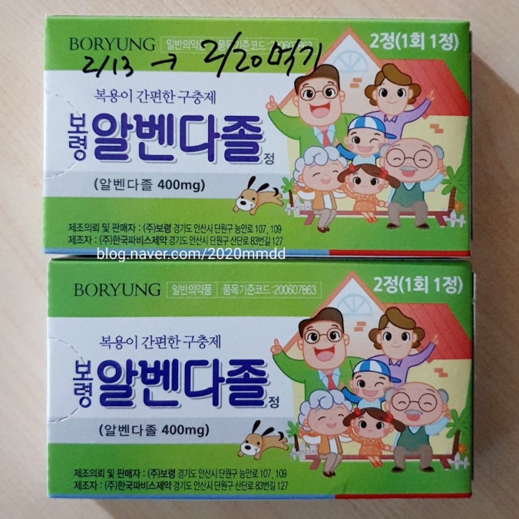 구충제 복용시기 복용법 알벤다졸 보령약국 구충제 가격