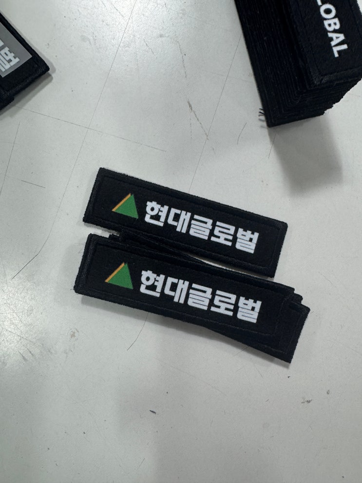  DTF 전사 와펜 제작 이야기