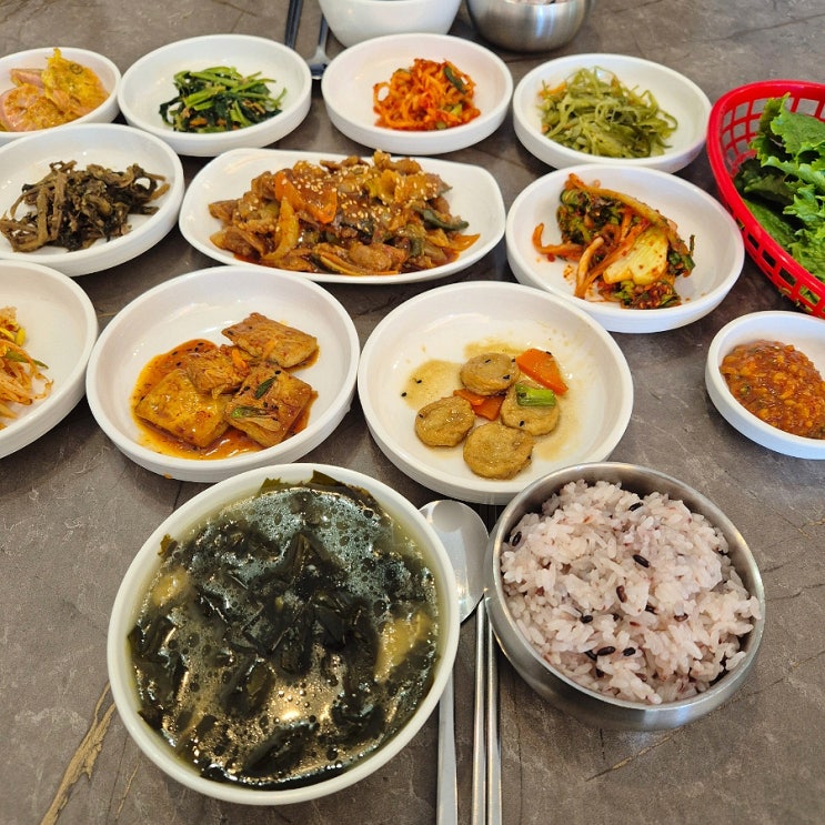  서산 점심백반 밥한술 따뜻하고 푸짐한 집밥음식 먹고 싶을 때