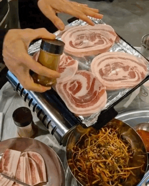  마산 산호동 고기집 스마일회관, 가성비 좋은 야구장 근처 1등급 생삼겹살 맛집