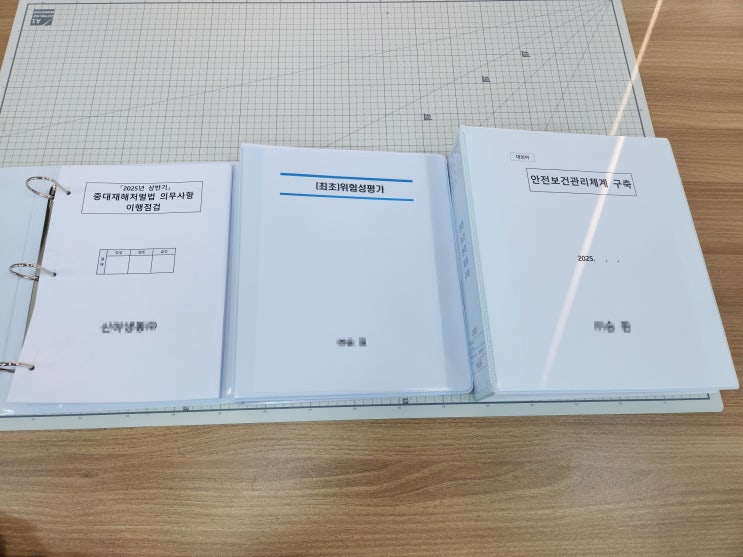 중대재해처벌법 대비 안전보건관리체계 구축 컨설팅 사례 [김해, 양산, 밀양]