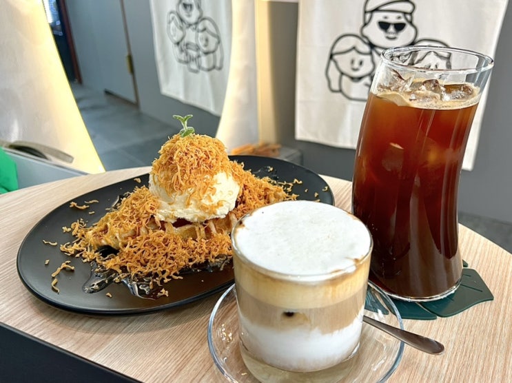  평택 비전동 카페 한 크로플 맛집 cafe HAN