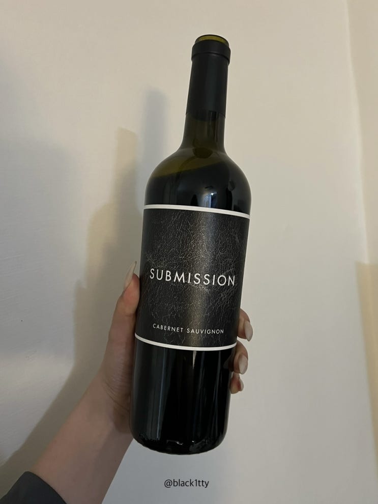  SUBMISSION Cabernet Sauvignon_서브미션 카베르네 소비뇽 (2019)