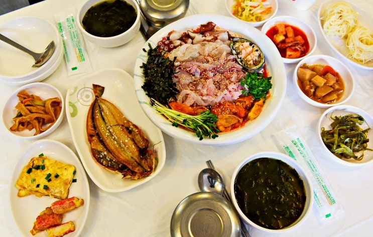  강릉 물회 맛집 추천 현지인 찾는 택지물회