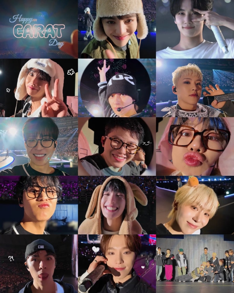 February 2025: SEVENTEEN's Latest Updates (Dino's Birthday, Carat's Birthday, Mingyu's Sneaker Ad, World Tour in Jakarta & Bangkok)
