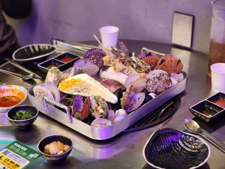  도농역 맛집 신선한 조개찜 조가비