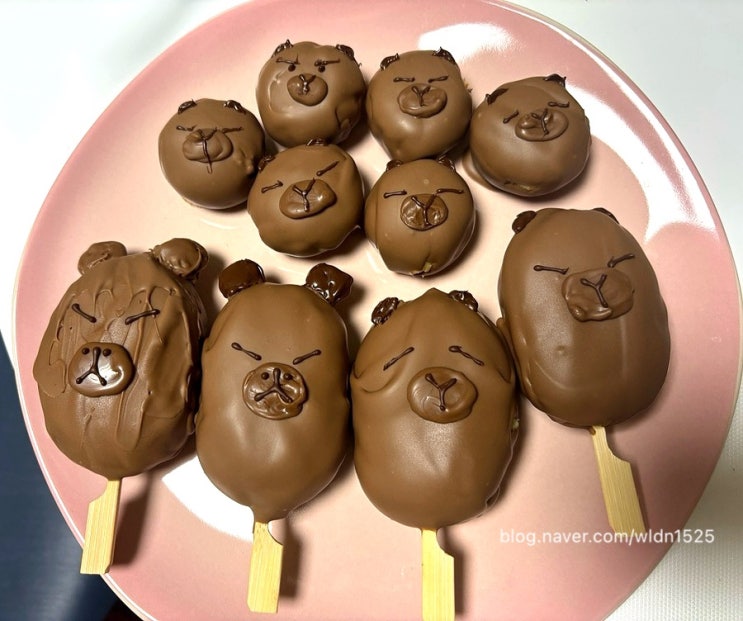 카피바라 초콜릿 만들기