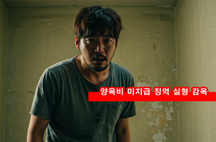  이혼 양육비 미지급 징역 실형까지 가는 과정, 받기 어려운 이유