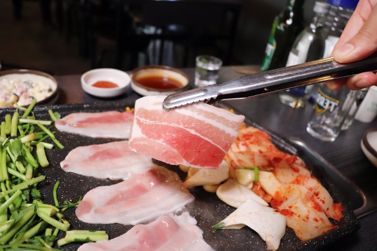  남달랐던 역삼역 고기집 삼겹살