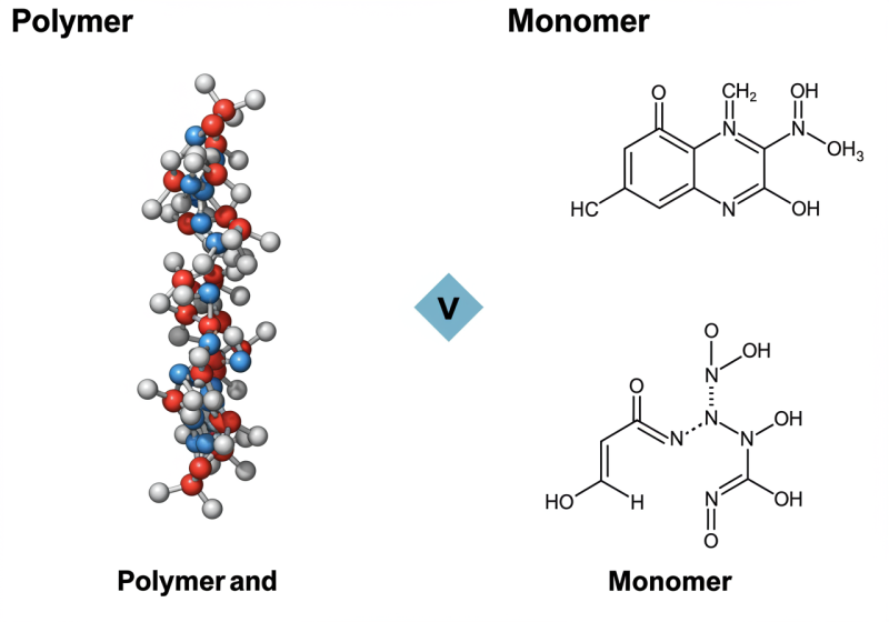 polymer 폴리머, monomer 모노머 뜻, 차이 / polymerization : 네이버 블로그