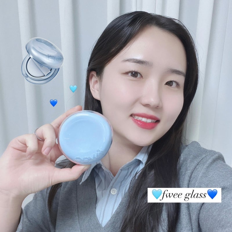 올리브영 쿠션추천 fwee 퓌 쿠션 글래스 01 페어 건성 사용 후기