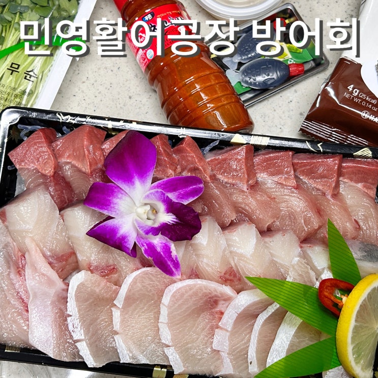 인천연안부두어시장 회 포장 민영활어공장본점 방어회 N번째 후기