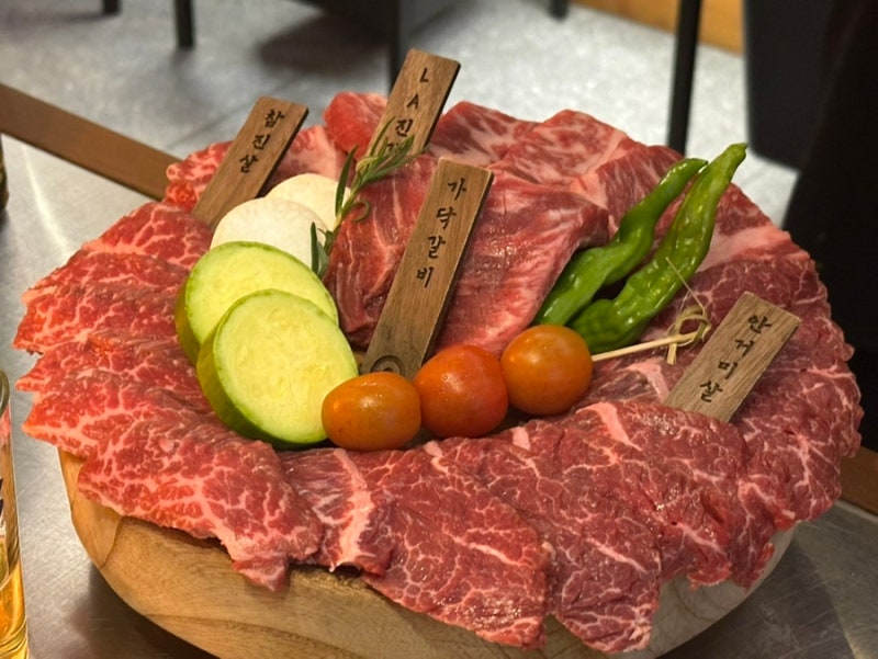 정자역 소고기 맛집 우상 화로구이 분당정자역점