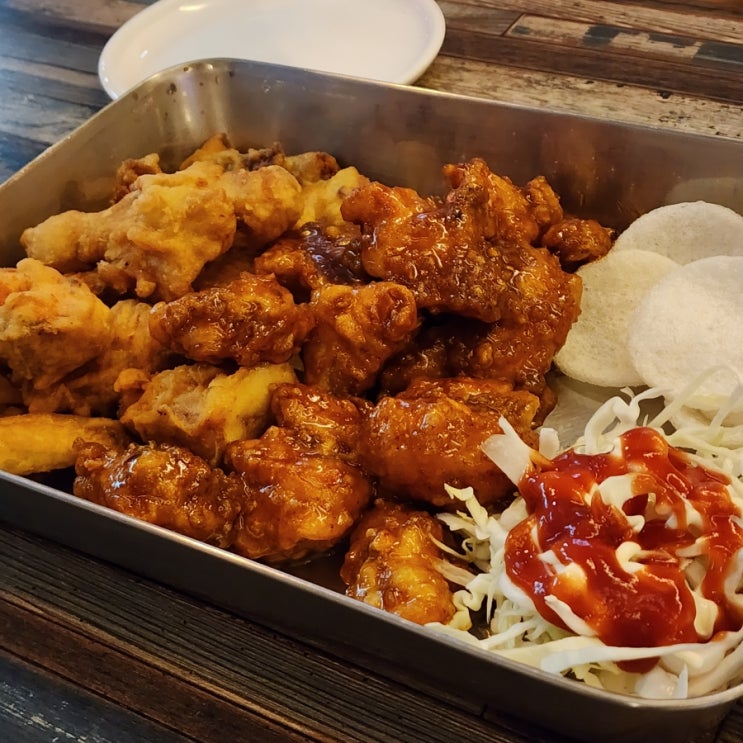  상무지구 먹자골목에서 찾은 바삭한 맛, 아주커치킨 상무1점