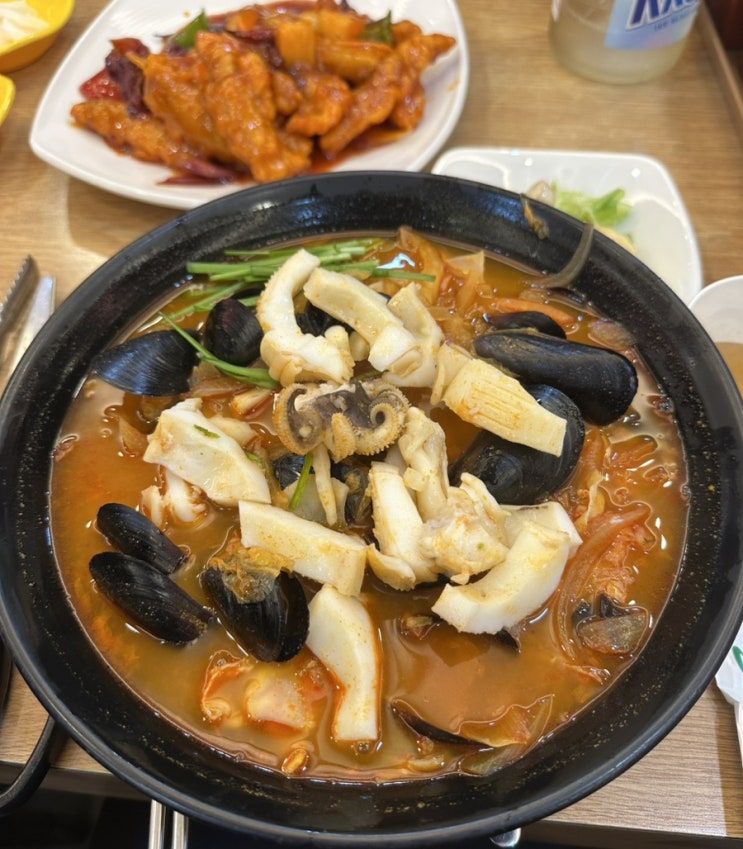  안산 공단내 중국집 ”백년짬뽕 메이챤“ 갑오징어짬뽕,크림새우,사천탕수육