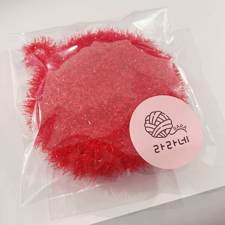  핸드메이드 수세미 라라네