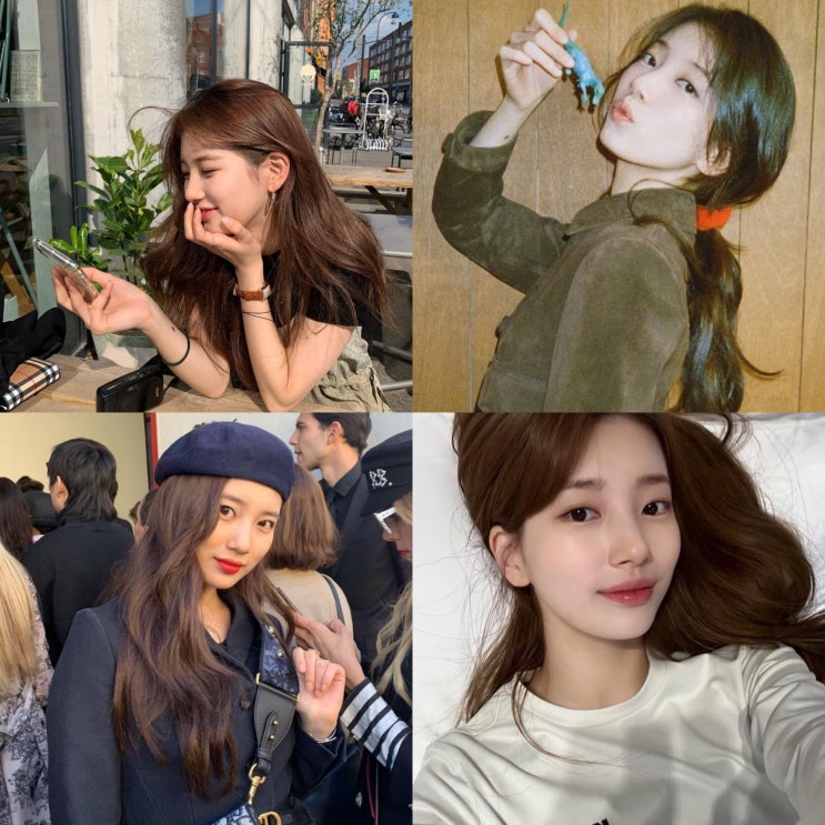  수지로 보는 모카무스 헤어 컬러 트렌드!