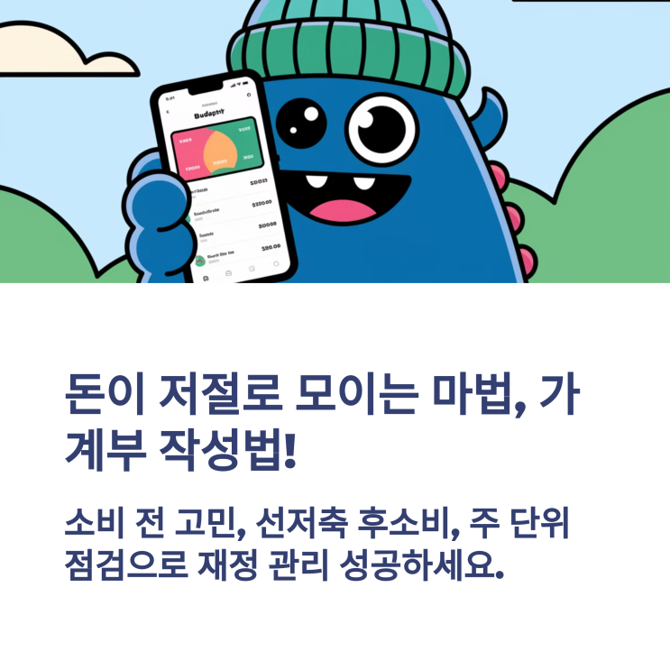   가계부 작성법: 돈이 저절로 모이는 최고의 방법!