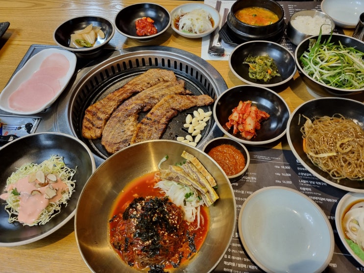  거제고현고기집 미소본갈비 돼지갈비 맛집
