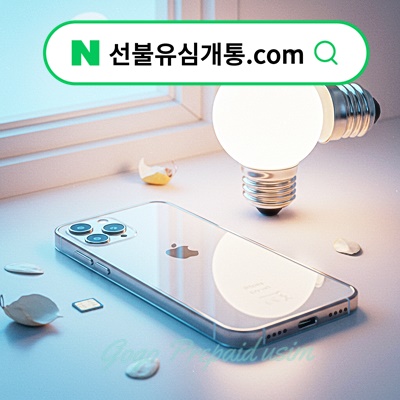  미납 선불유심 앤텔레콤 무제한요금제 개통️