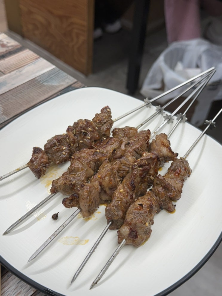  대림역 맛집 마라맛양꼬치 양갈비살 온면까지 초원양꼬치