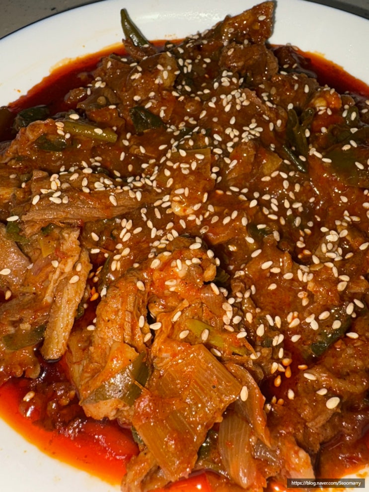  남성역 고깃집 마장통정육 제육볶음 사당 고기 맛집 한우