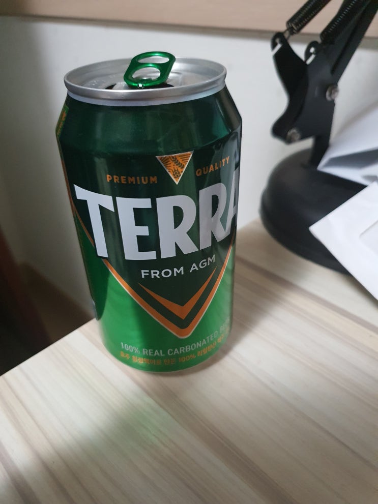 [맥주캔] 테라 리뷰 후기