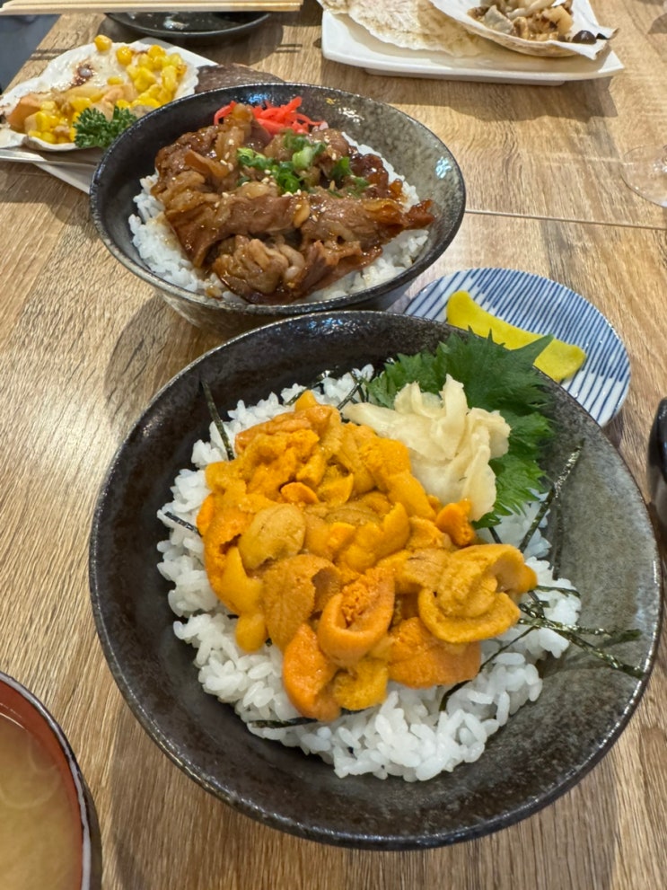  [삿포로] 노보리베츠 해산물 맛집 온센 이치바 후기 (+ 가리비 구이, 우니동, 야끼소바 등 메뉴 추천)