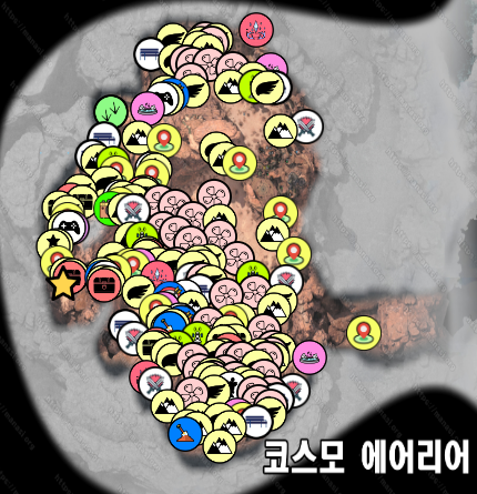  파이널 판타지 7 : 리버스 – 코스모 에어리어 지도