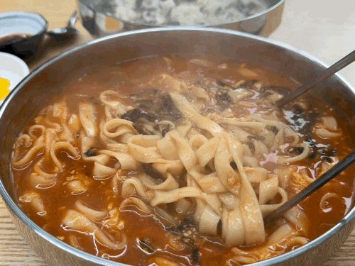  [인천] 학익시티필드 맛집 "바우길장칼국수" 얼큰 든든 난리남!